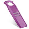Julienne Slicer Roko PowerLine Purple Fruit Vegetable Mandolin Cutter with Premium Blade for Perfect Strips Börner &