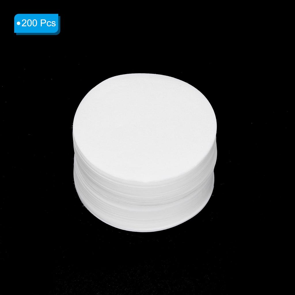 PATIKIL Disposable Round White Paper Filters for Mocha Pot, 2.2-inch OD, for Espresso Makers, Cafes, and Offices, Pack of 200