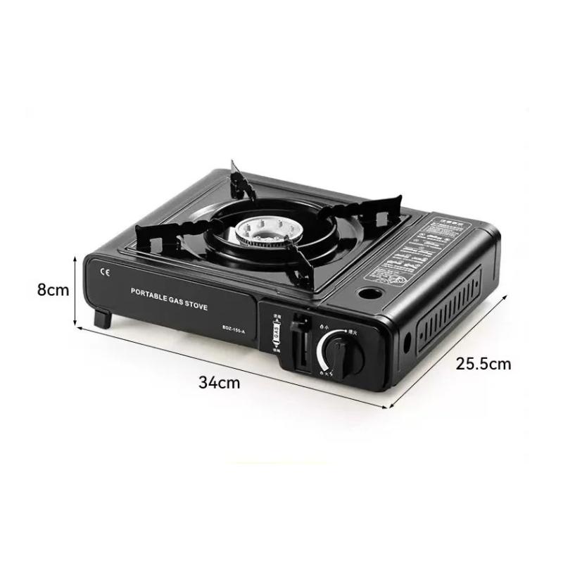Portable Outdoor Cassette Stove Butane Gas Stove For Hot Pot Bbq Camping Cooking Lightweight Compact Design Portable Gas Stove