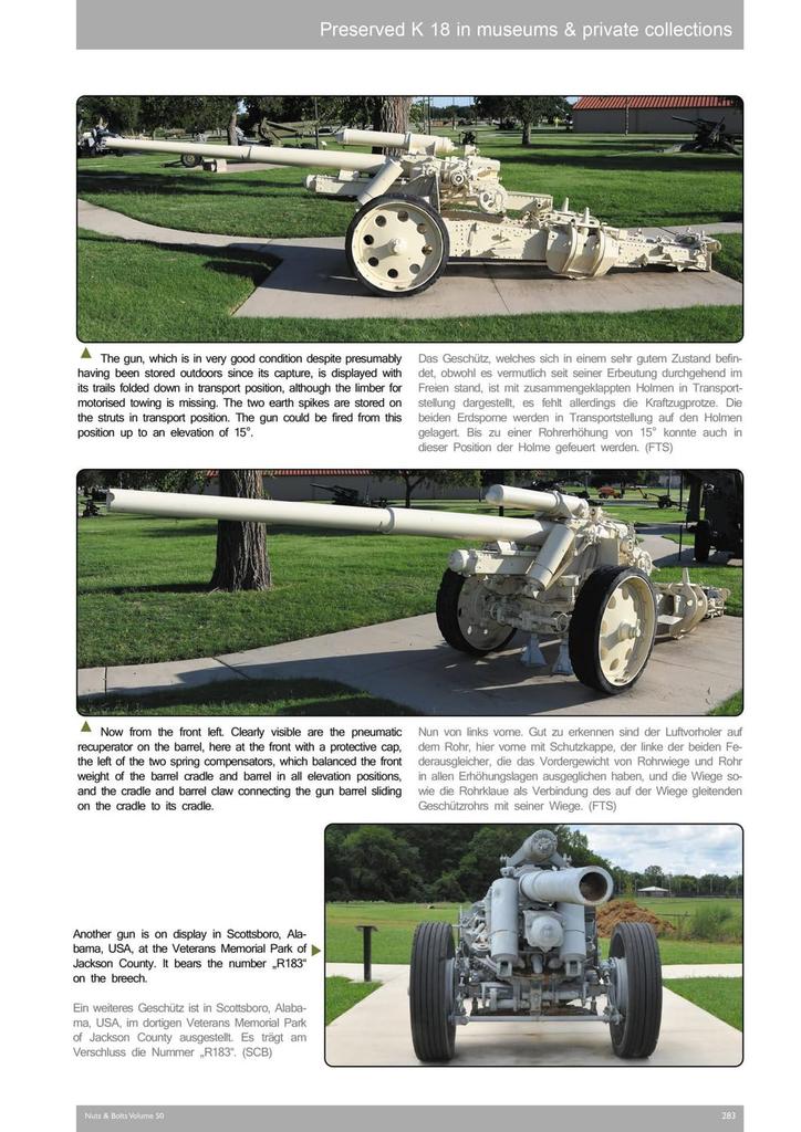 Nuts Bolts and its variant heavy cannon Tank Trailer Model Reference Book 50 & Sd.Kfz.7 8-ton Half-track (Krauss-Maffei) w/10cm 18/Sd.Ah.115 10-ton