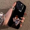 Cool B-Baki H-Hanma  Phone Case For iPhone 17,16,15,14,13,12,11,Pro,X,XS,Max,Plus Soft Black Cover
