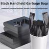 Heavy Duty Black Veststyle Garbage Bags Plastic Trash Bags New Garbage Bag  Commercial Cleaning