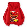 Car Movie Kids Hoodies Kawaii Cartoon Character Printed Tops Boys Winter Casual Sports Long Sleeves Autumn Children Clothing