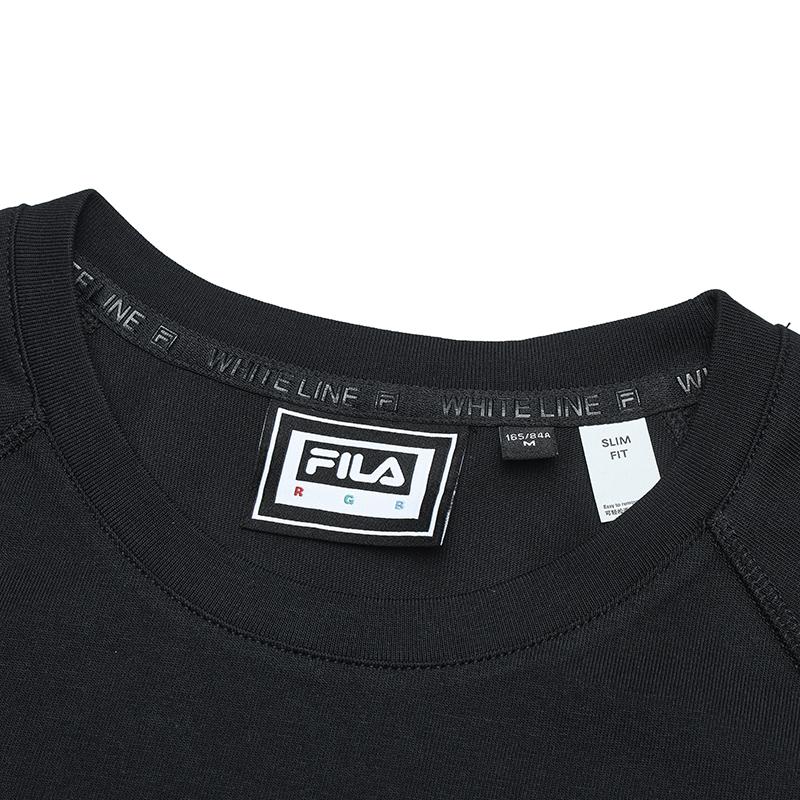 New FILA ORIGINALE Regular T Shirt Women's Jet Black F51W529104F-BK