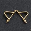 Fashion Jewelry Triangle Punk Earring Man Ear Stud Korean Style Ear Stud Titanium Steel Earring