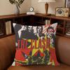Rock Band The Album Clash Cushion Cushion Cover Pillowcase Upholstery Sofa Throw Pillow Home Decor Pillowcas