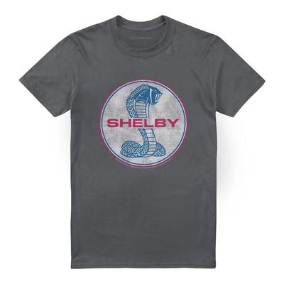 T-shirt Cobra a colori di Carroll Shelby S-4XL, Antracite