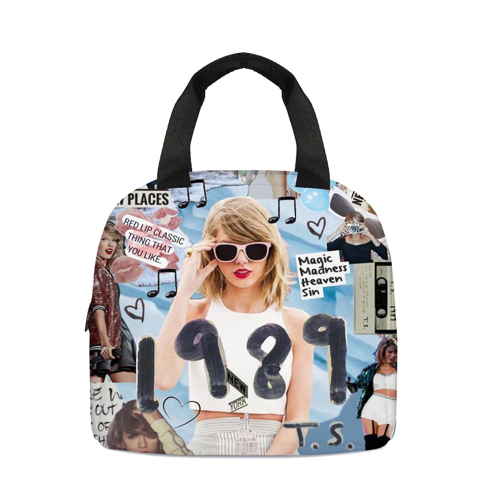 

Insulated Lunch Bag Tote with Handle Durable Waterproof Material Lightweight Portable Design for Work School Outdoor Use