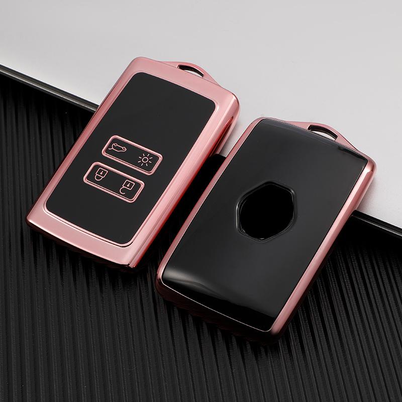 TPU Car Remote Key Cover Case Fob for Renault Koleos Scenic 4 Arkana Dacia Sandero Card Captur Megane Talisman Espace Clio Zoe