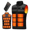 Sakura No Moe Electric Heated Vest with Heater 25 Heating 3 Independent Heating 6 Temperature Rapid Power Heated Jacket for Men and Down Machine