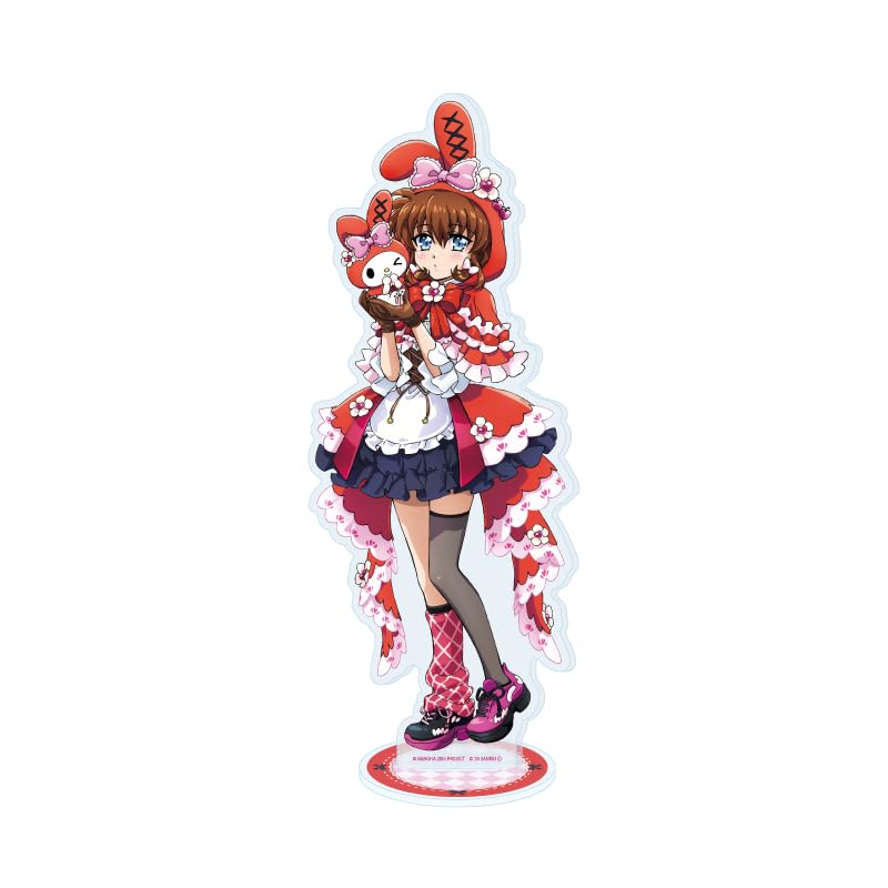 

Magical Girl Lyrical Nanoha Series x Sanrio Characters 05 Stel x My Melody [Life-size Illustration] Big Acrylic Stand