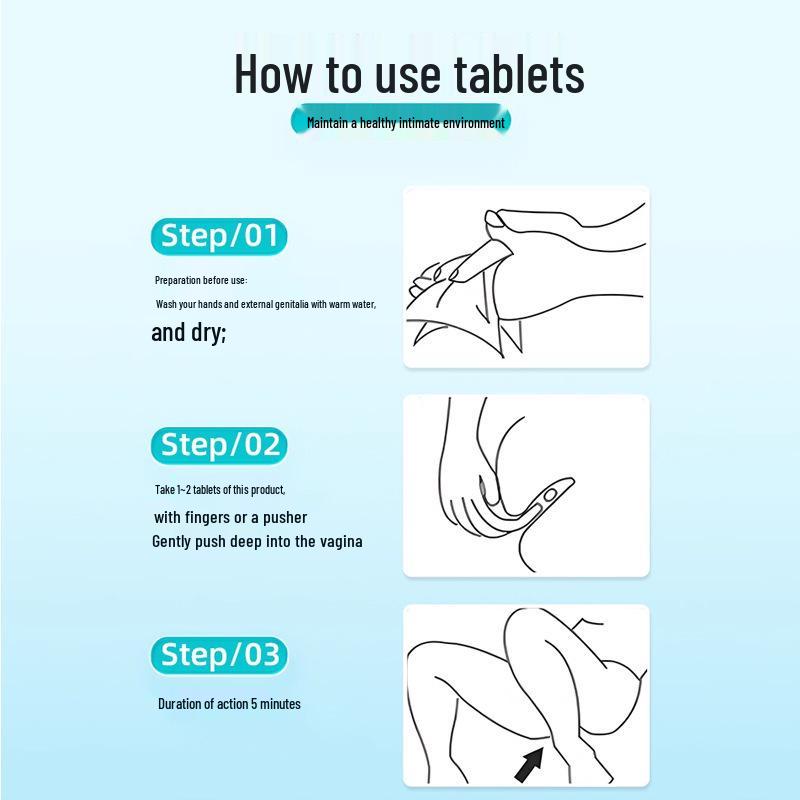 Dámské antibakteriální kapsle s kyselinou mléčnou pro gynekologické zdraví a posílení vaginální mikroflóry