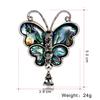 Women Fashion Butterfly Shell Broochpins Elegant All-match Scarf Buckle Suit Brooches Decoration