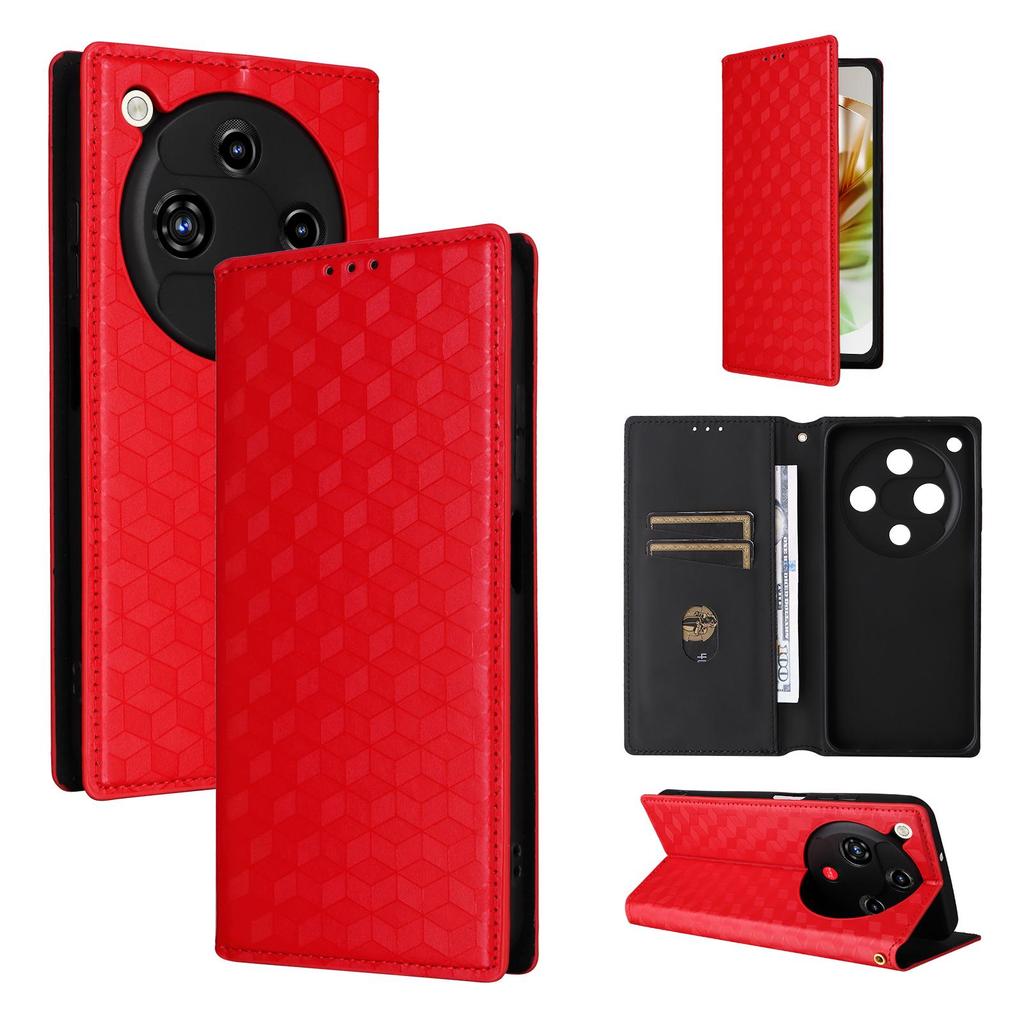 Flip Cover für ZTE nubia Focus 2 PU-Leder Ganzkörperschutz [RFID-Blockierung] Handyhüllen Brieftaschenhülle