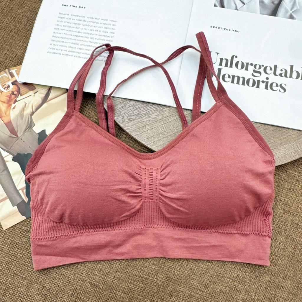Large Size Beautiful Back Bra Wrap Tube Top Yoga Vest for Women