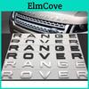 Range Rover Vehicle Logo Sticker With Abs Material For Car