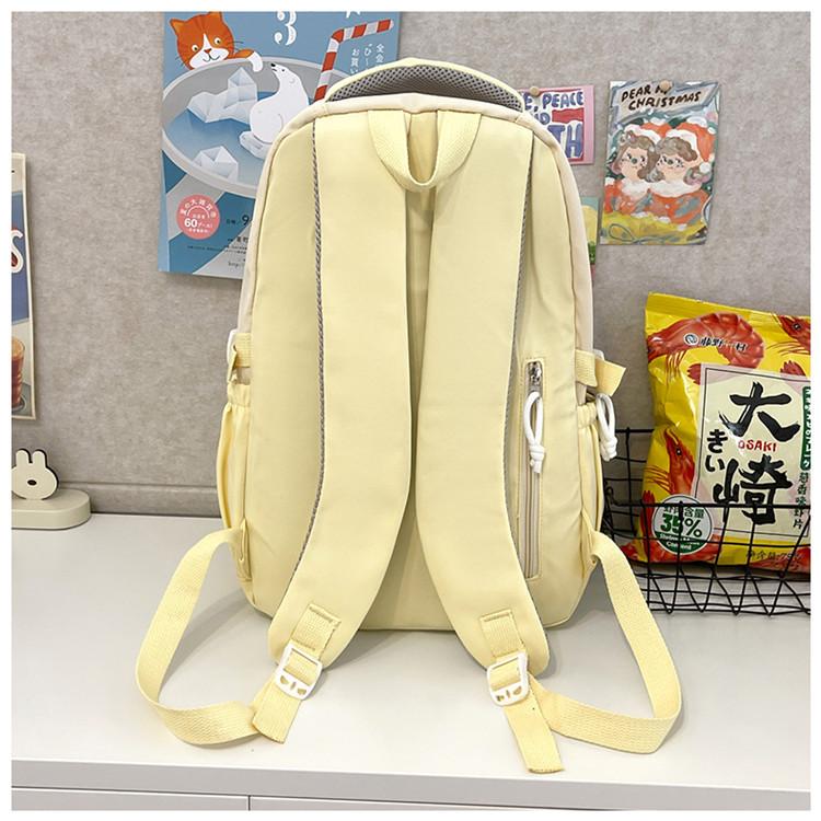 School Bag Mori Series Is Simple, Fresh and Large-capacity, Junior High School Students Reduce the Burden and Protect the Spine
