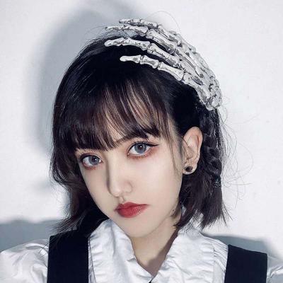 Punk Skeleton Claws Halloween Hairpin Hair Accessories Women Hair Clip Korean Style Barrette