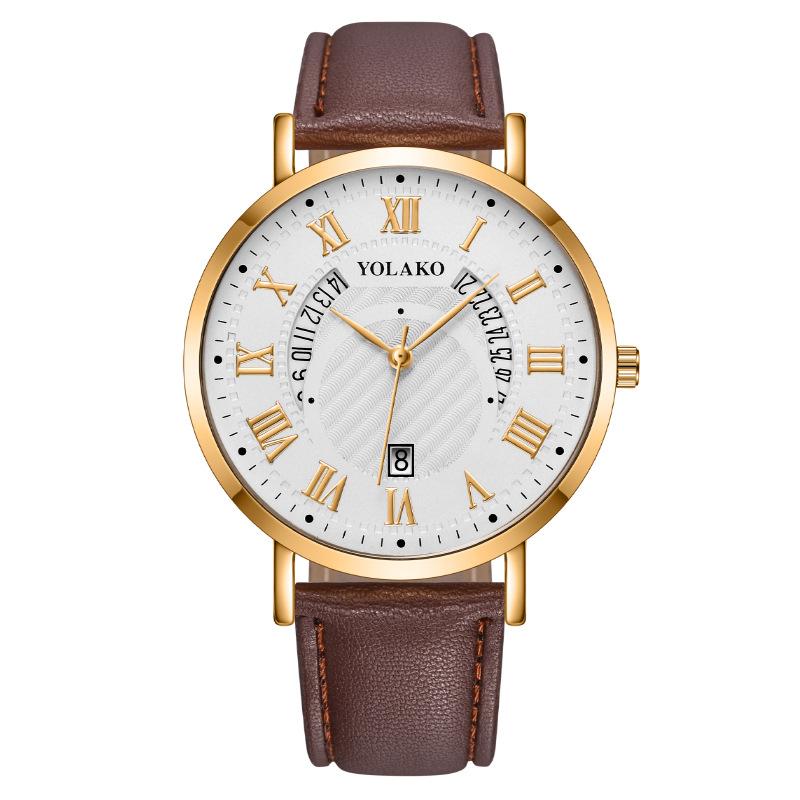 

Гарячий розпродаж, модний Blu-ray календар, чоловічий годинник із римським візерунком, чоловічий годинник, кварцовий годинник на поясі