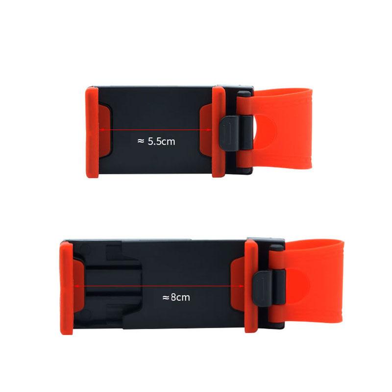 Car Steering Wheel Mobile Phone Holder Universal Mount Buckle Phone Holder for Steering Wheel Navigation Car Auto Accessories