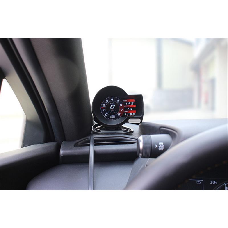 Автомобильный Obd Hd Lcd Hud Проекционный Дисплей Цифровой Многофункциональный Датчик Буст Инструмент Сканирования