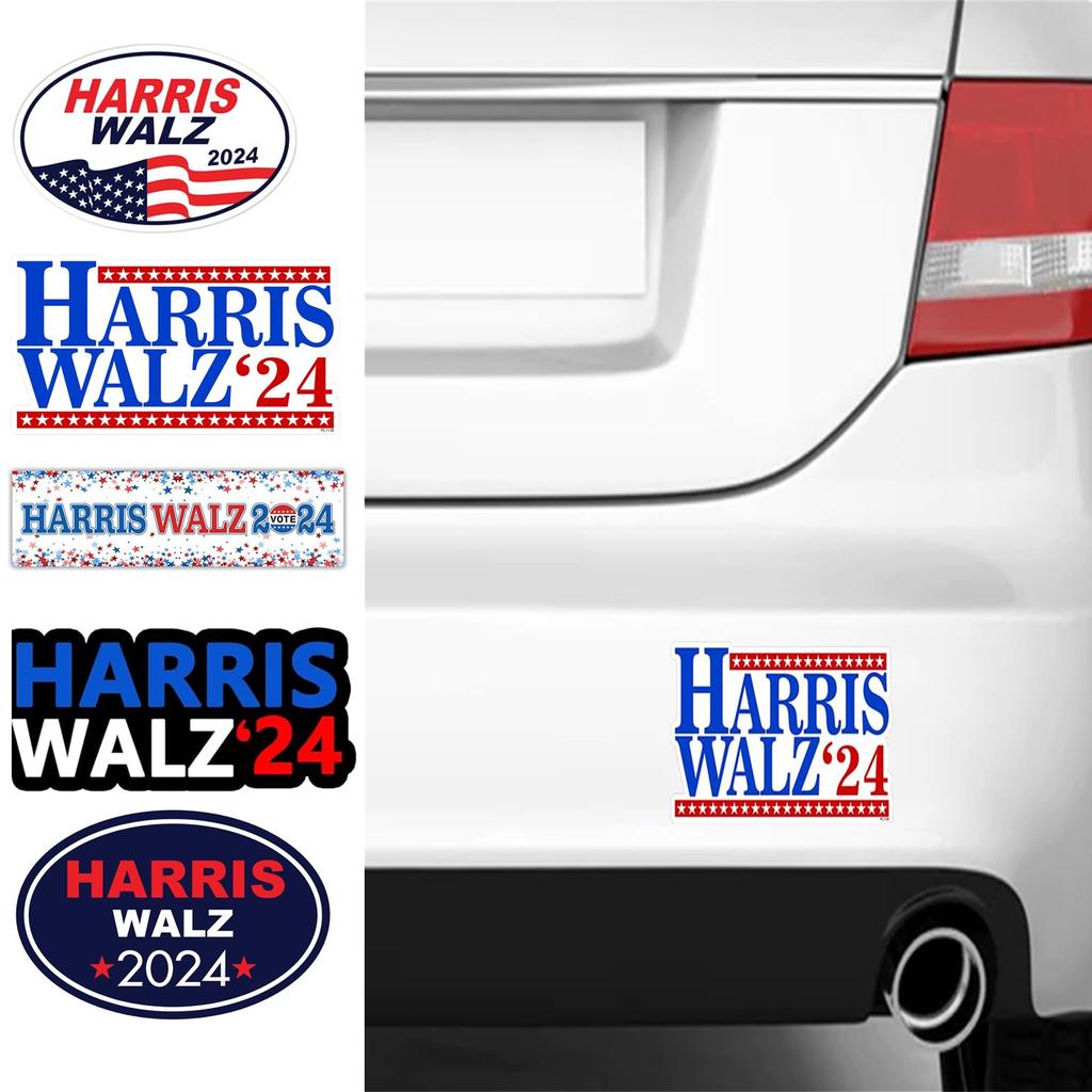 2024 Sticker, 8 Inches X 4 Inches Big Letters Car Decal, President   2024 Bumper Sticker Fadeproof Vinyl For Car, Truck, Window, Laptop