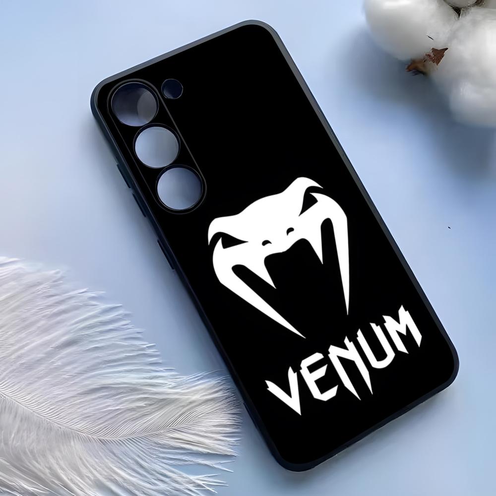 V-Venum Phone Case For Samsung S25 Ultra S24 S23 S22 S21 S20 Plus Fe Galaxy A54 A53 A34 A25 Silicone Cover