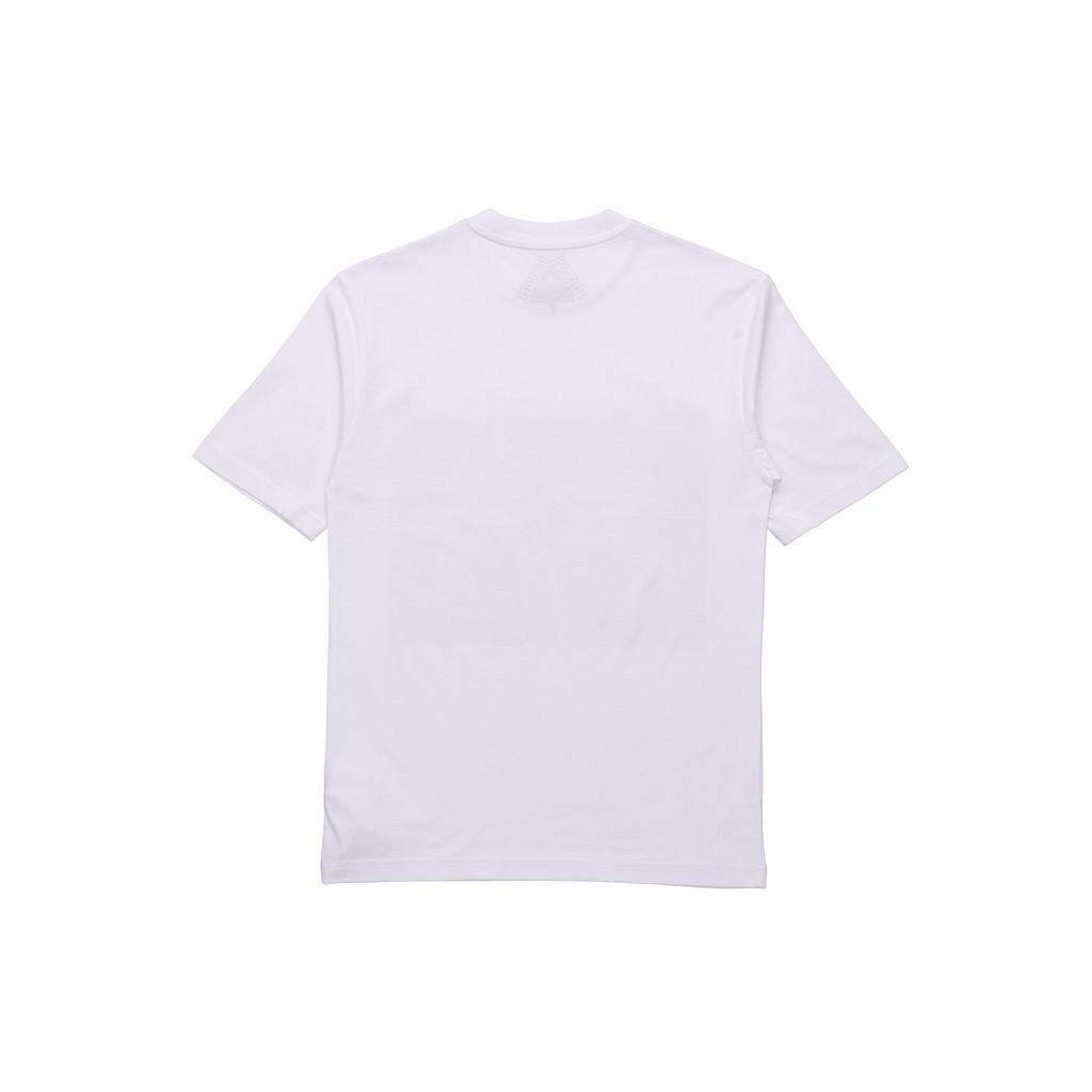 Palace Camiseta Masculina Branca Tops Unissex P19TS014