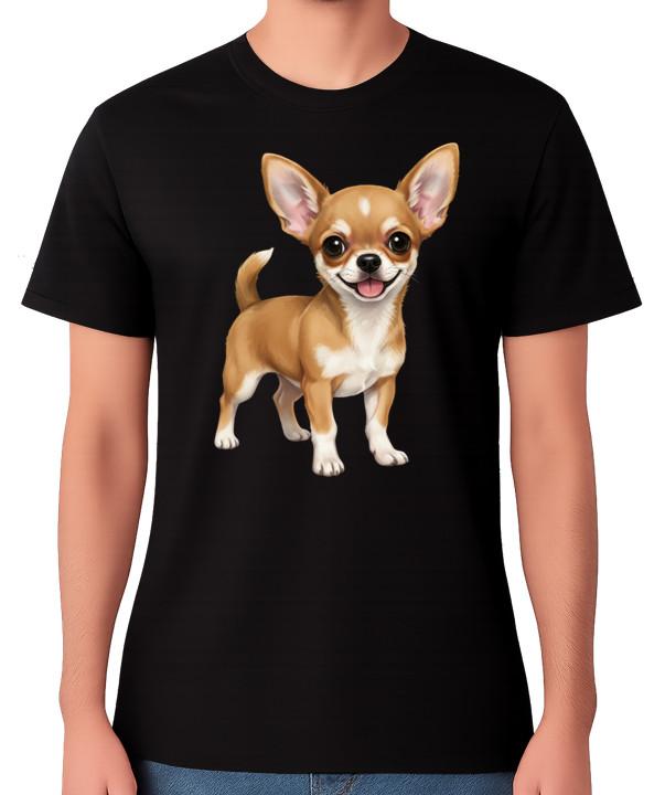 Cute Chihuahua Dog T-Shirt Small Puppy Lover Gift Unisex Tee S