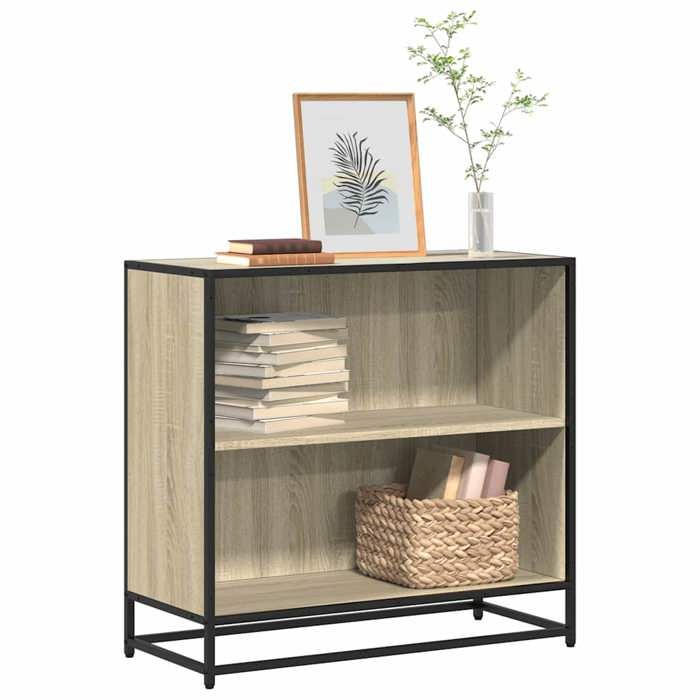 VidaXL Bibliothèque chêne sonoma 80,5x35x76 cm bois d'ingénierie, bibliothèque, séparateur de pièce, séparateur, armoire de 849105