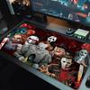Horror Halloween Color Mouse Pad Large Gaming Table Cushion Non-slip Laptop Tablet Big Mousepad XXL Mat Mini PC Playmat With Lock edge