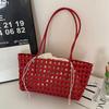 Vegetable Basket Women Straw Bags Female Summmer Beach Bag Lady Travel Bags Designer Handbag Handmade Woven Rattan Bag Shoulder