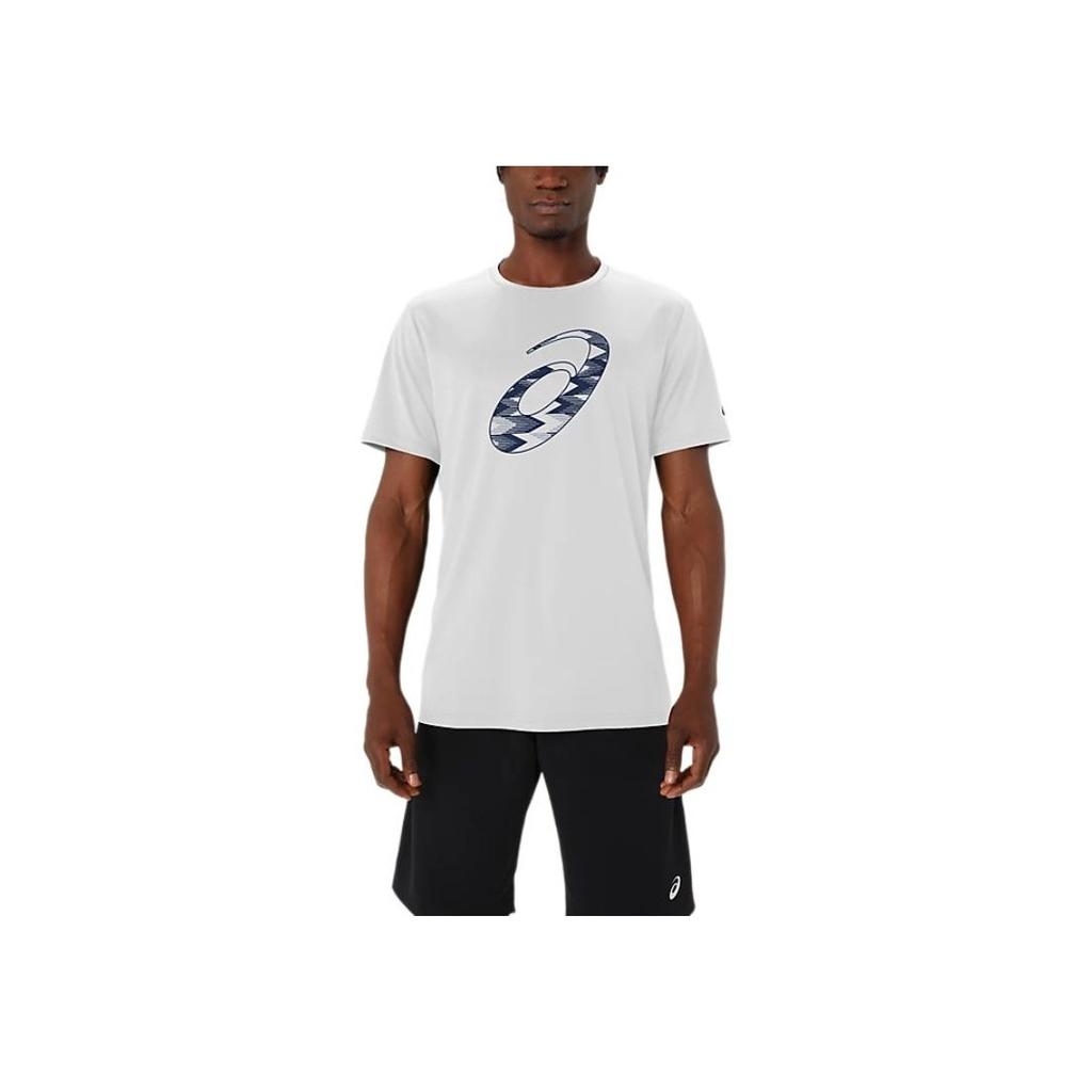 Asics Soft And Comfortable Casual Short Sleeve T-Shirt Men Tops White 2031E615-100