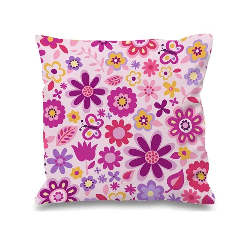 Nuove Federe Cuscino Decorativo Floreale Moda Copricuscini per Divano Soggiorno Camera da Letto Cameretta Bambini Decorazioni per la Casa