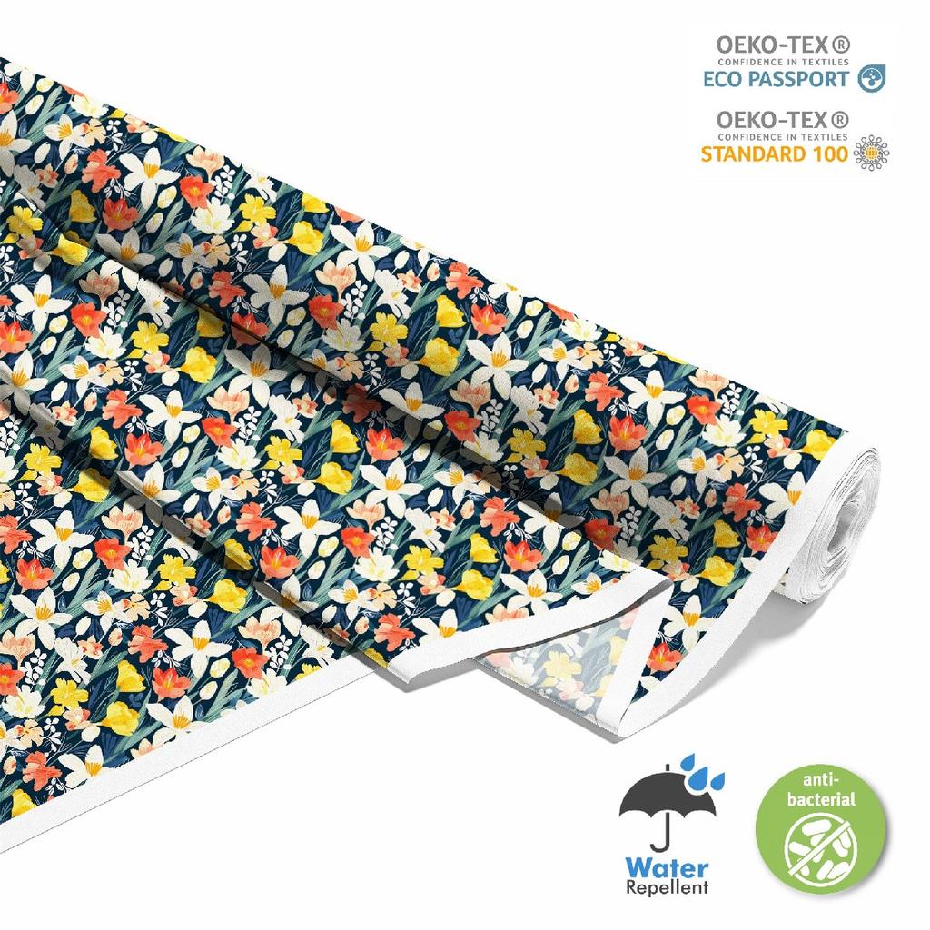 Outdoor Dekostoffe Oxford - Motiv Frühling I Dx7457