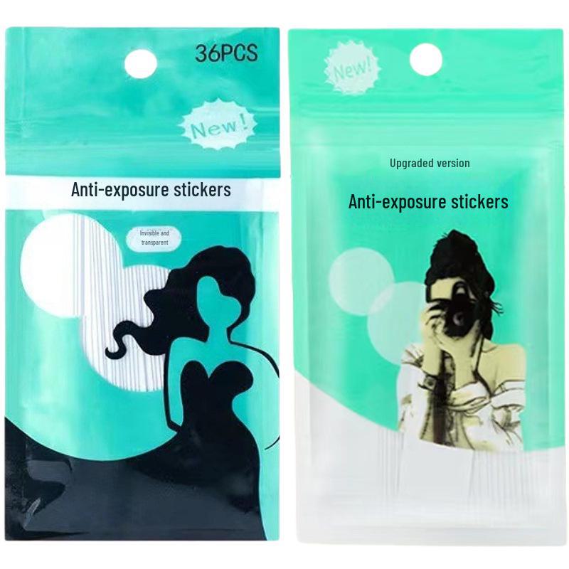 Double-Sided Transparent Anti-Exposure Tape for Shirt Collars and Chests