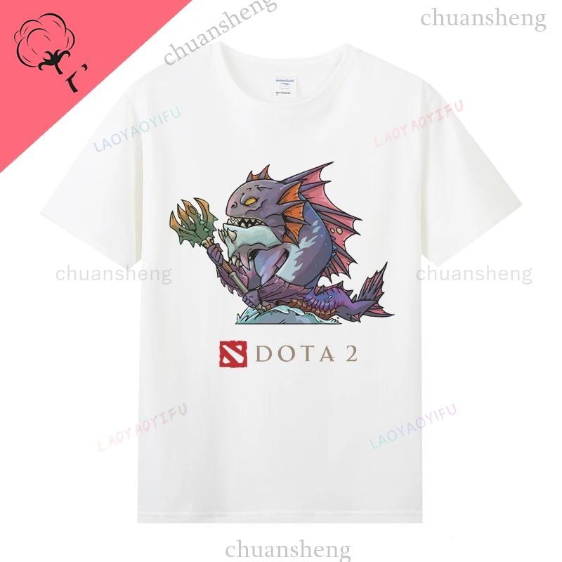 T-shirts Dota 2 T-shirt Imprimé Héros de Jeu Haut Fiend de l'Ombre Pudge Hache Slardar Sven Roi Spectre Cent Phoenix Vêtements Unisexes
