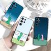 Cute Cartoon K-Jurassic Phone Case For Samsung S26,S25,S24,S23,S22,S21,S20,Ultra,Plus,FE Black Soft Cover
