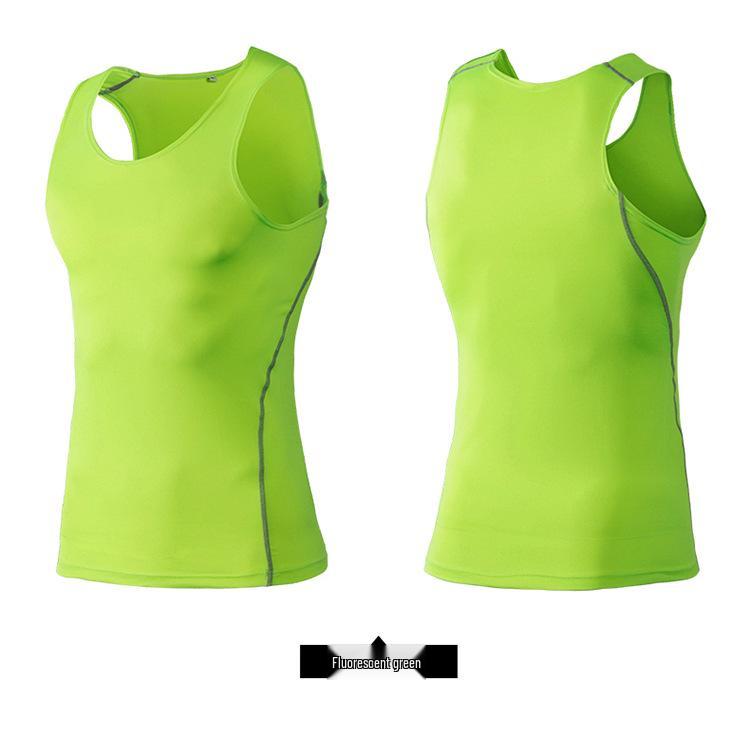 Men's Quick-Dry Sleeveless Training Tank Top for Sports, Basketball, and Running