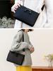 VITAFELICE Quilted Nylon Shoulder Bag for Women, Sib-20031z (Black)