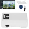 Single Outlet Aquarium UltraQuiet Air Pump Kit Fish Tank Oxygen Pump with Power Display(ZYN10