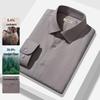 Langdeng Men's Cashmere Modal Blend Long-Sleeve Formal Shirt
