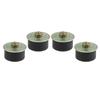 Car Rubber Freeze Plug Rubber Extension Plug Compatible Hole Size 38mm-41mm 4pcs