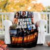 1pc Personalized Name GTA Theme Blanket - Digital Print, Polyester, Cozy for All Seasons, Perfect for Outdoor, and Travel