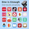 TIK TOK Mobile Phone Remote Control Bluetooth Page Turner for OS 15.0 Android 8.0 or Above for iPhone/iPad/HarmonyOS