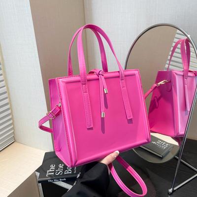 Summer Trend Fashion Simple Versatile Shoulder Bag Casual Commuter Messenger Bag Women's Small Square Bag