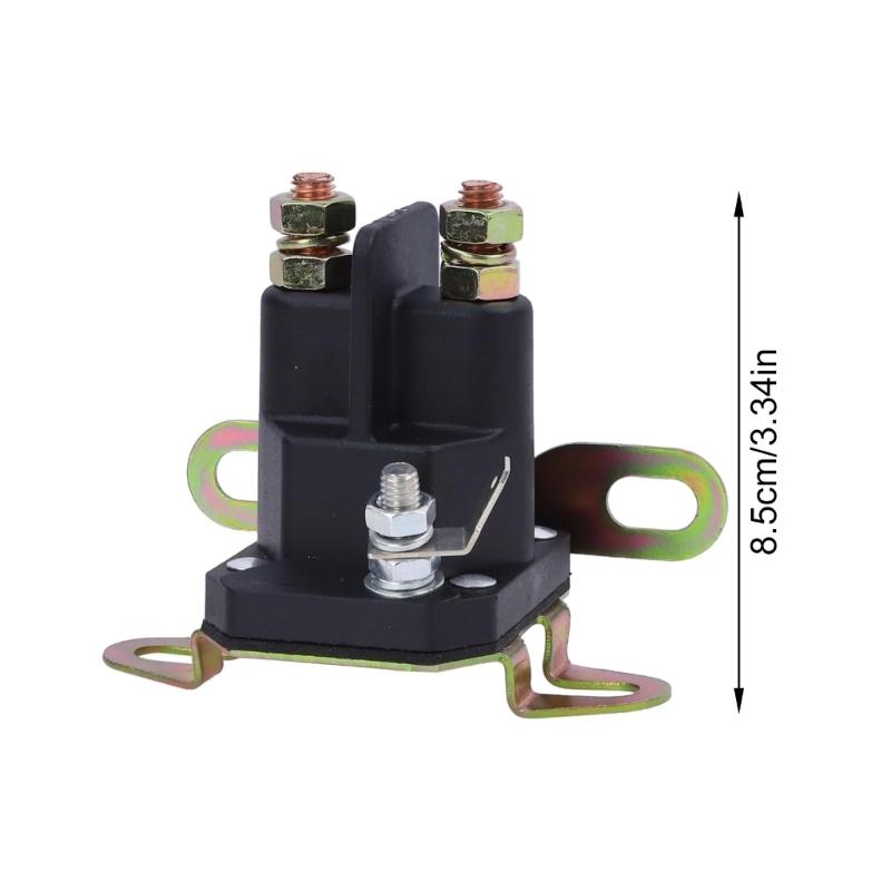 Universal Replacement Starter Solenoid Suitable With Various Mower Models For Consistent Starting Performances And Longevity