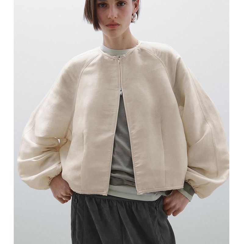 Spring and Summer New Arrival Women's Clothing Outdoor Casual Commute Style Lightweight Pilot Jacket Short Coat 6761201