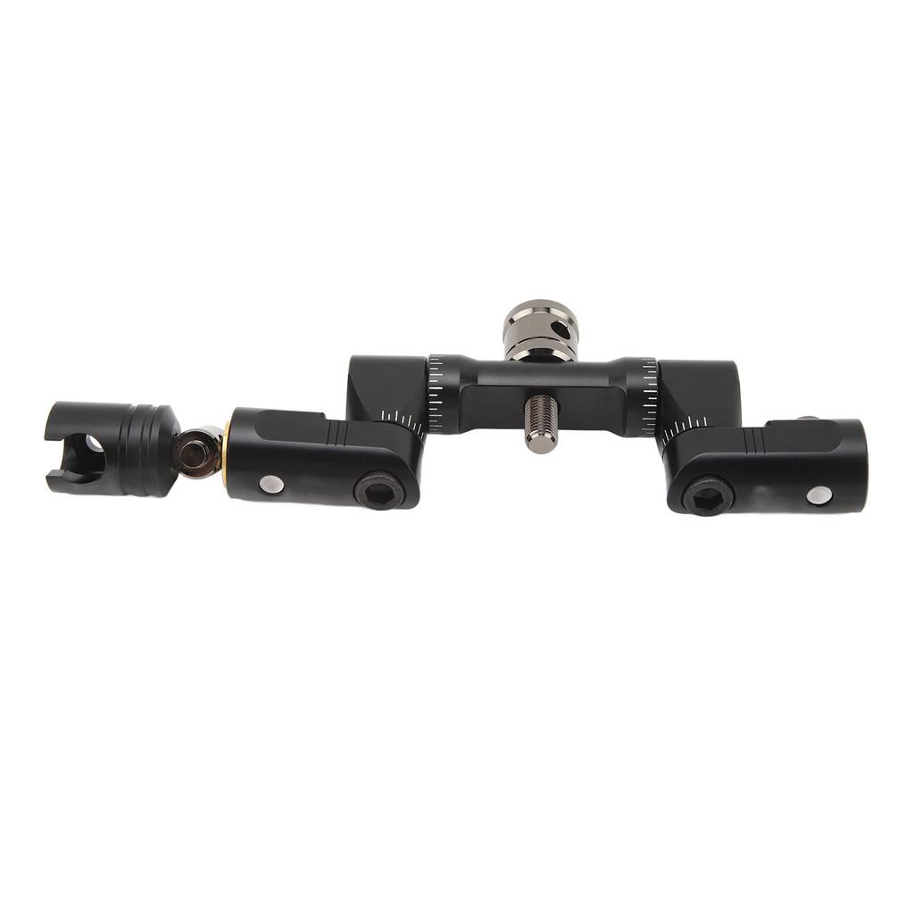 Archery Pole V Stabilizer Archery Bow Stabilizer Double Side Adjustable V Bar Mount Double Archery Bow Stabilizer