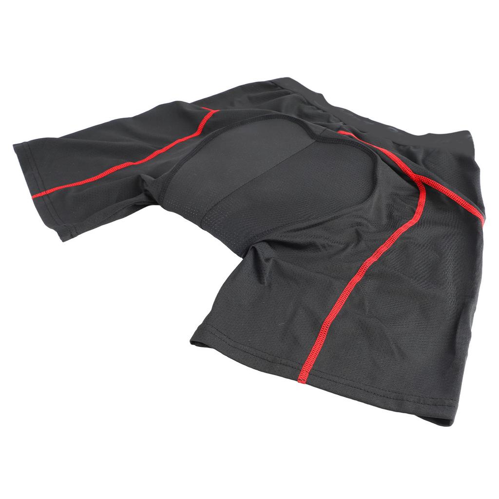 Gepolsterte Radshorts Atmungsaktiv Stoßdämpfend Weicher Schwamm Silikon Radhosen für Herren Damen